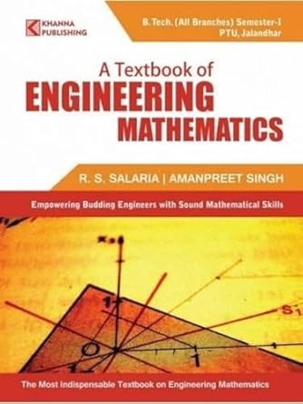 A Textbook of Engineering Mathematics (PTU-I)